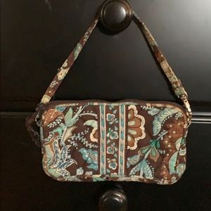 Open and close with zipper wristlet